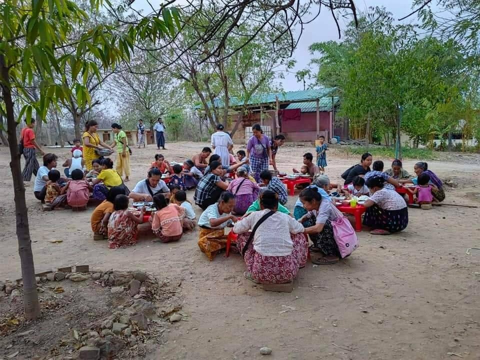 ယင်းမာပင်-ဆားလင်းကြီးမှာ စစ်ရှောင်ဦးရေ ၁၅,၀၀၀ ကျော်အထိတိုးလာ၊ စားနပ်ရိက္ခာလိုအပ်နေ