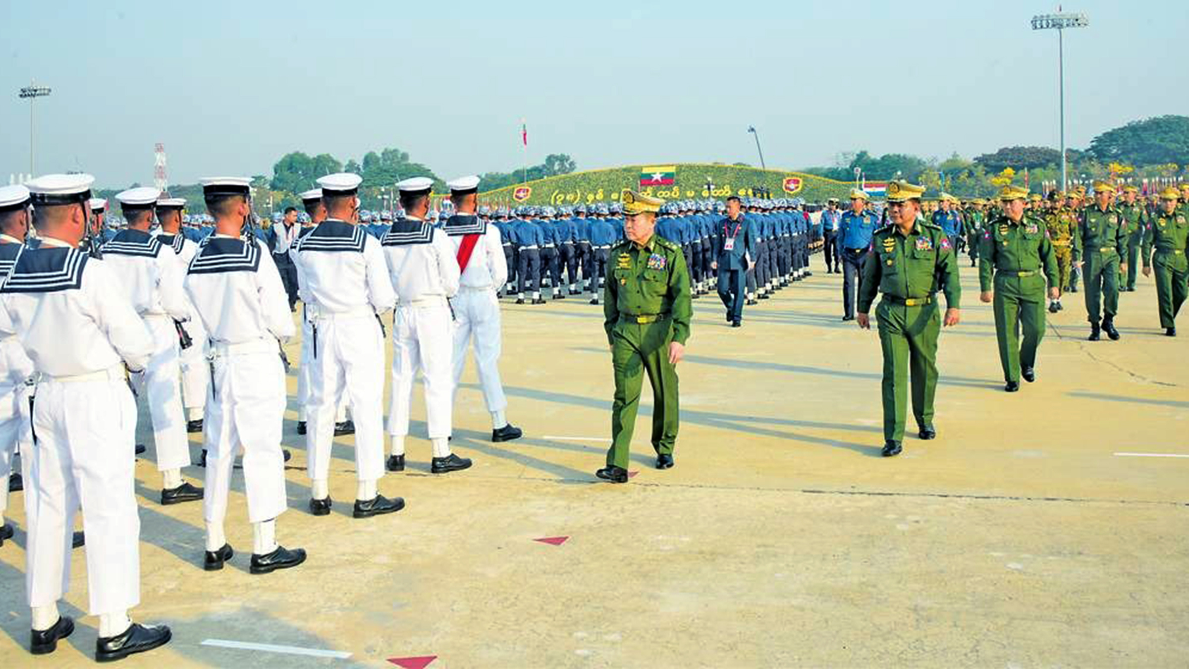 နေပြည်တော်မှာ တပ်မတော်နေ့အခမ်းအနားအတွက် ပြင်ဆင်မှုတွေ မလုပ်နိုင်သေး