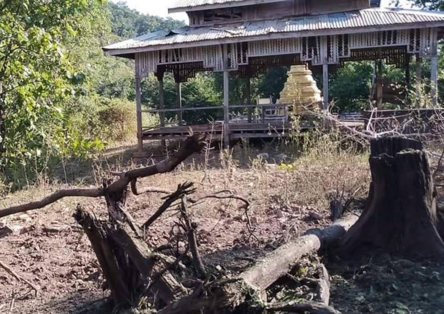 ဆိပ်ဖြူနဲ့ ဆောမြို့နယ်အစပ်ကို စစ်အုပ်စုက ဂျက်ဖိုက်တာနဲ့ပစ်