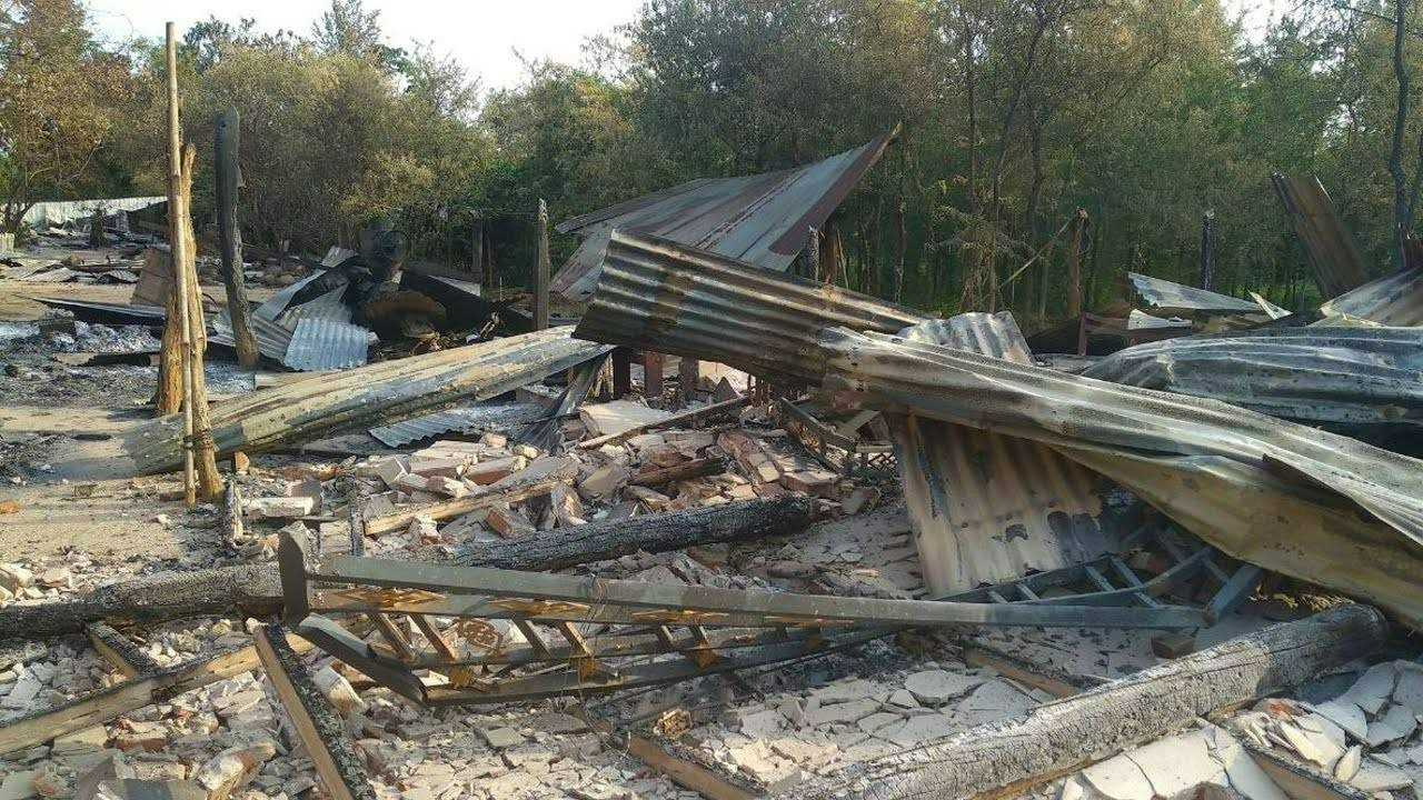 မြိုင်နယ်က မန်ကျည်းလေးပင်ရွာကို စစ်အုပ်စုက ဒုတိယအကြိမ် မီးရှို့နေ