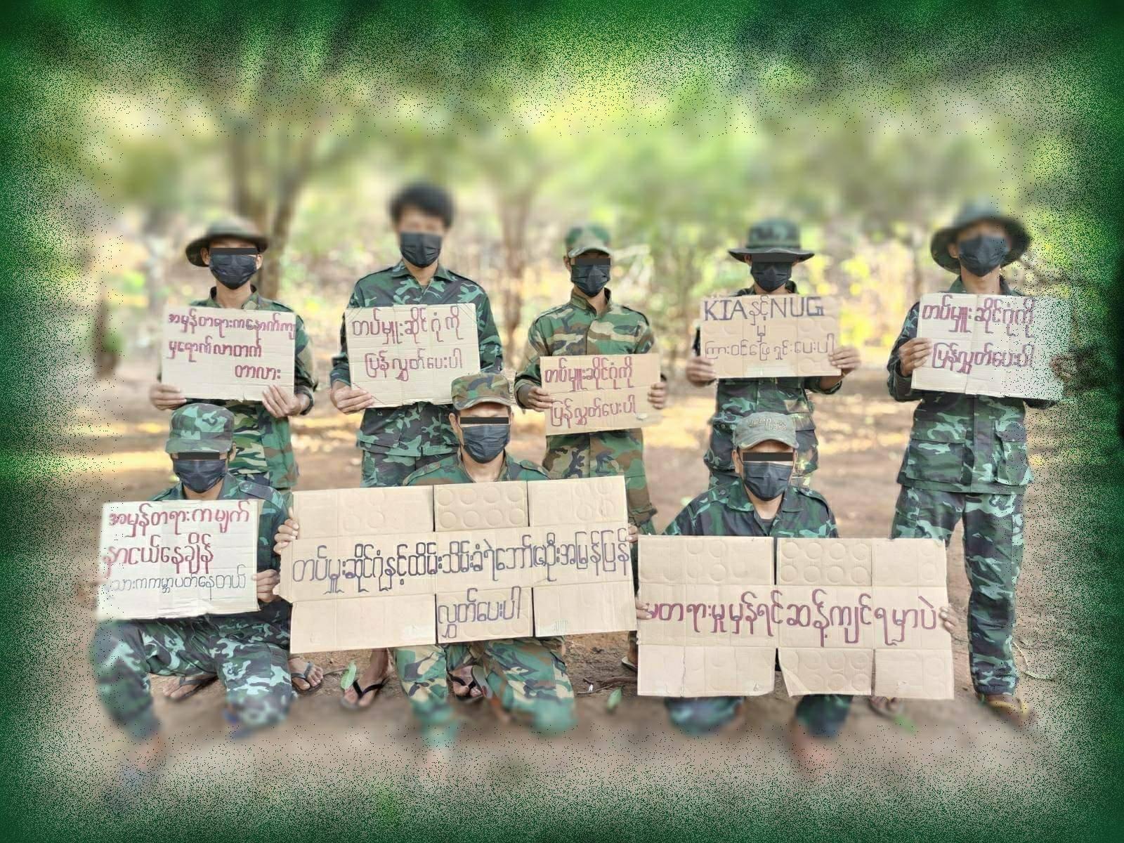 “ကိုယ်ပိုင်စစ်တပ်တခု ထူထောင်မယ်၊ ကိုယ်ပိုင်စစ်ဒေသတခုဖော်ဆောင်မယ်၊ တော်လှန်ရေးပြီးလို့ ၅ နှစ်အထိအောင် လက်နက်မစွန့်ဘူးဆိုတဲ့ သူတို့ရဲ့ မူဝါဒတွေကြောင့် ကျနော်တို့တွေက သူတို့နဲ့လက်တွဲဖို့ မဖြစ်နိုင်ဘူးပေါ့”