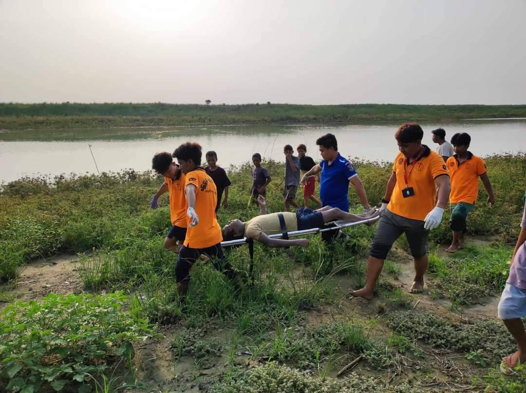 မကွေးမြို့ ဧရာဝတီမြစ်တွင်းမှာ ရေနစ်သေဆုံးနေတဲ့ အမျိုးသားအလောင်းတွေ့ရှိ