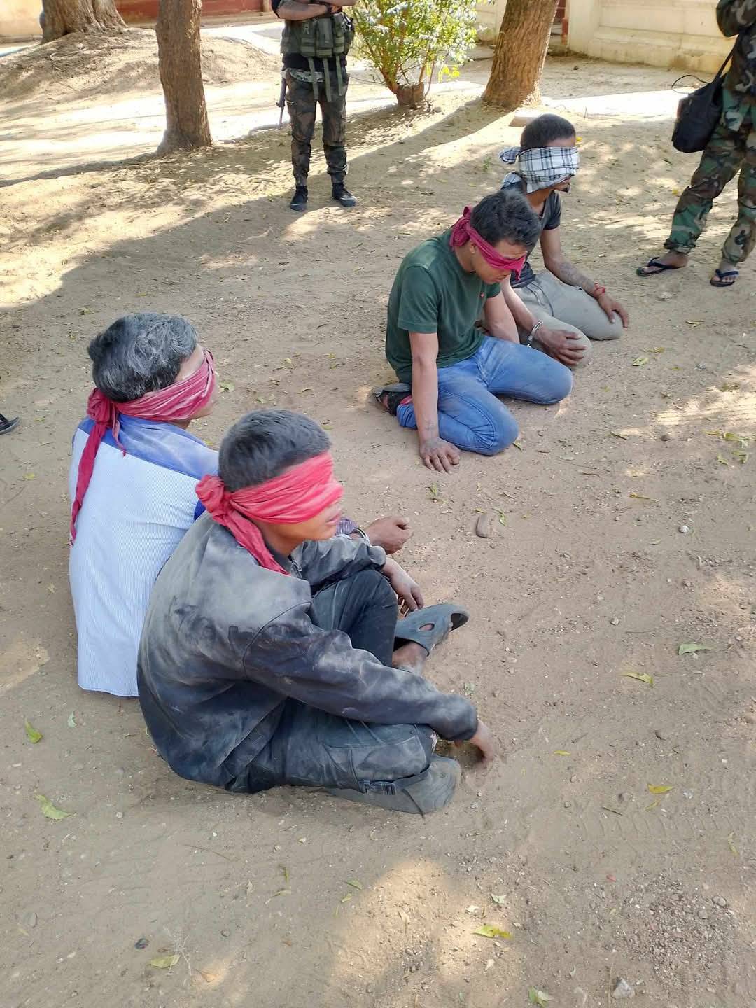 ပေါ်တာဆွဲခံရပြီး စစ်ကောင်စီတပ်သားသစ်ဖြစ်လာသူ ၄ ဦးကို မြိုင်မှာဖမ်းမိ
