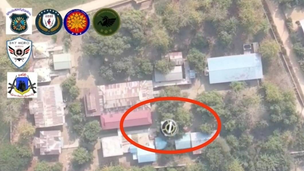 မတ္တရာမှာ ဘုန်းကြီးကျောင်းအတွင်း တပ်စွဲထားတဲ့ စစ်အုပ်စု ဗုံးကြဲခံရ