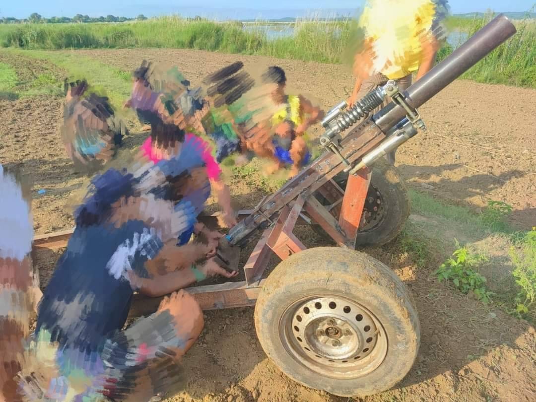 မုံရွာက ပျူစောထီးကျေးရွာ လက်နက်ကြီးနဲ့တိုက်ခိုက်ခံရ