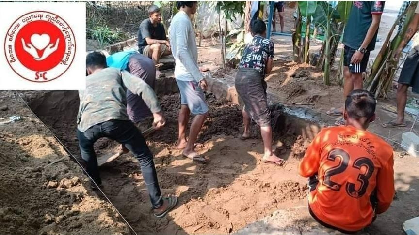 သောက်သုံးရေရှားပါးနေတဲ့ အညာက ဒေသခံတွေအတွက် S&C က သောက်ရေကန်ဆောက်လုပ်ပေး