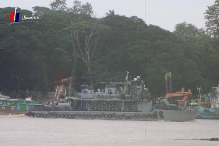 ချင်းတွင်းမြစ်ထဲ တိမ်းမှောက်ခဲ့တဲ့စစ်သင်္ဘောက သေဆုံးအလောင်း ၇ လောင်းထပ်မံပေါ်လာ