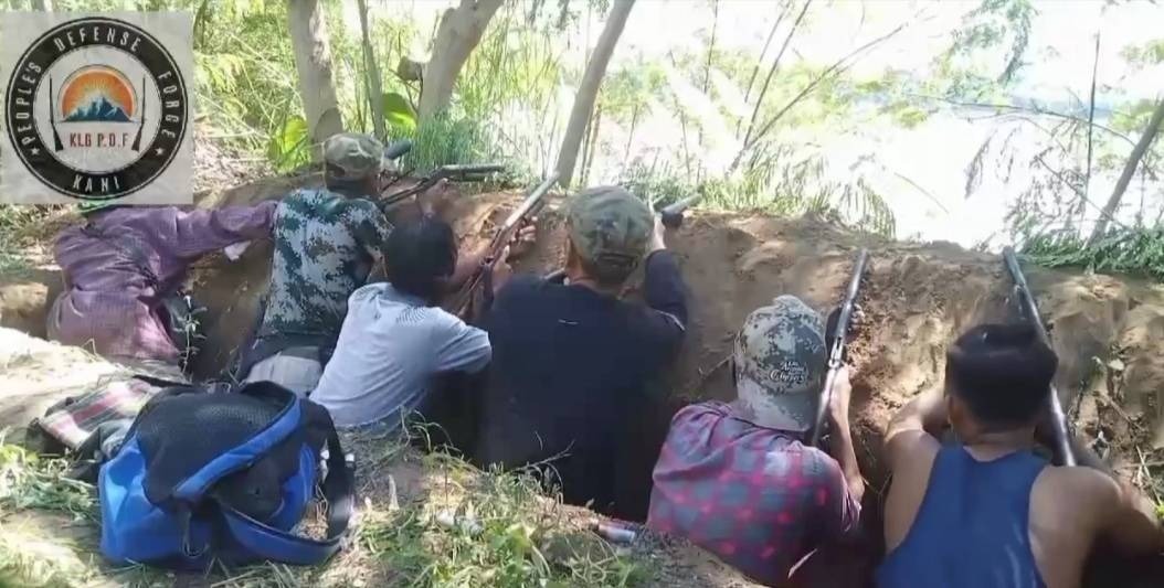 ကနီမှာ ရိက္ခာပို့လာတဲ့စစ်ကြောင်း တိုက်ခိုက်ခံရ