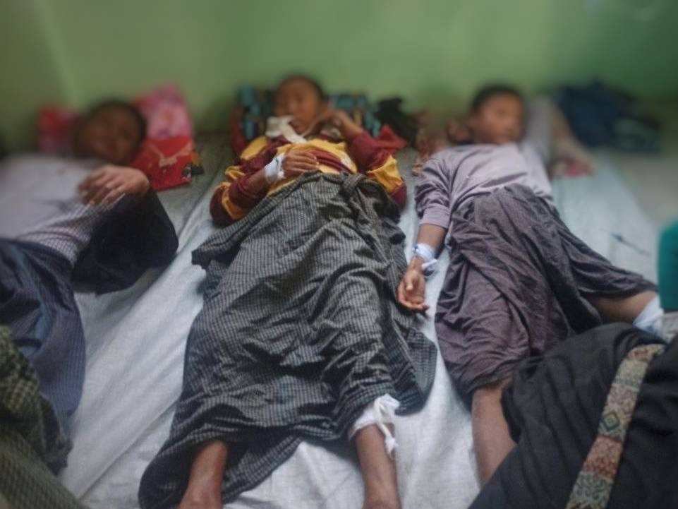 မတ္တရာမြို့နယ်က ပြည်သူတွေ ဗုံးခိုကျင်းတူးကြရန် ခရိုင်ပကဖ သတိပေး