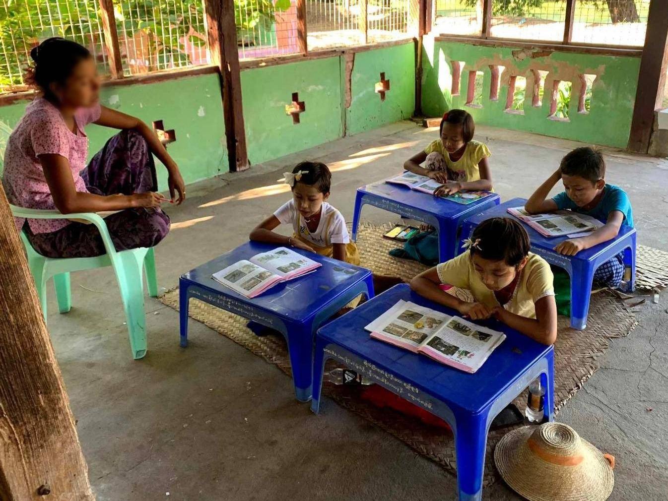 NUG အသိအမှတ်ပြု ကိုယ်ထူကိုယ်ထ စာသင်ကျောင်းမှာ အကူညီလိုအပ်နေ