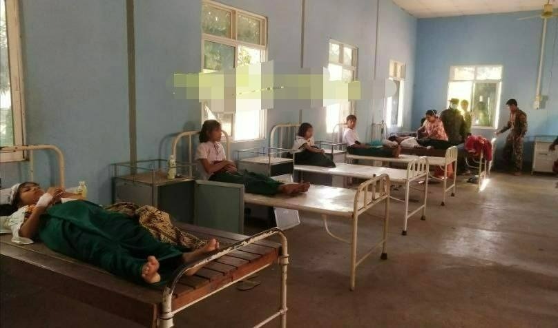 ကျောင်းကြိုပို့ကားကို မိုင်းဆွဲတာမဟုတ်ပဲ ဆိုင်ကယ်နဲ့လာတဲ့ စစ်သားတွေကို မိုင်းဆွဲခဲ့တာလို့ဆို