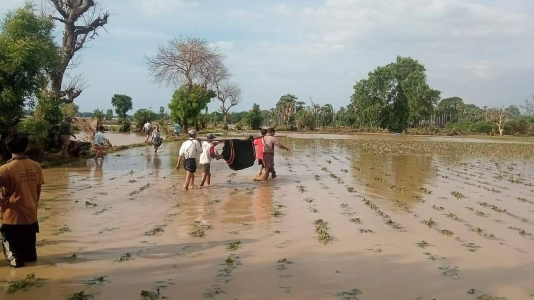 ဆင်ဖြူကျွန်း စလင်းချောင်းရေကြီးမှု ရေမျောသေဆုံးသူ ၃ ဦးအထိရှိလာ