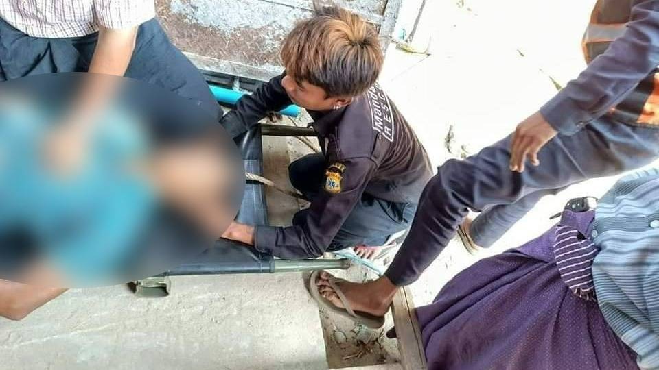 ရေလှောင်ကန်ထဲသတိလစ်နေတဲ့သူကို ဆင်းကယ်တဲ့အမျိုးသား အောက်ဆီဂျင်ပြတ်သေဆုံး