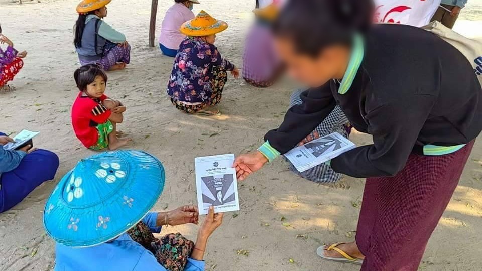 အင်တာနက်ဖြတ်တောက်ခံရတဲ့ဒေသတွေမှာ လူထုလွတ်မြောက်ရေးစာစဉ်တွေ ဖြန့်ဝေ