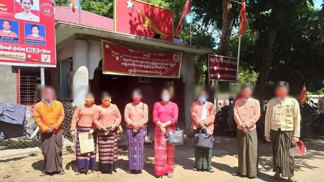 စစ်ကောင်စီတပ်က ဘုတလင်မြို့နယ် NLD ရုံးကို PDFတွေ နေထိုင်တယ်ဆိုတဲ့သံသယနဲ့ ဖျက်စီးသွား