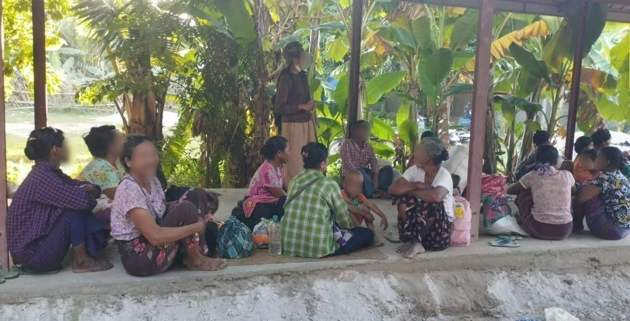 မြောင်နဲ့ချောင်းဦးမှာ  အညာဆောင်းဒဏ်ခံနေရတဲ့ စစ်ရှောင်တသောင်းကျော် အရေးပေါ်အကူညီတွေ လိုအပ်နေ