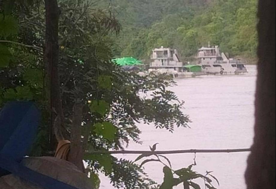 စစ်တပ်သင်္ဘောတွေ ဗန်းမော်ကို ထပ်မံဆန်တက်၊ တိုက်ခိုက်ခံရလို့ မြတောင်ဆိပ်ကမ်းမှာ ပြင်ဆင်နေ