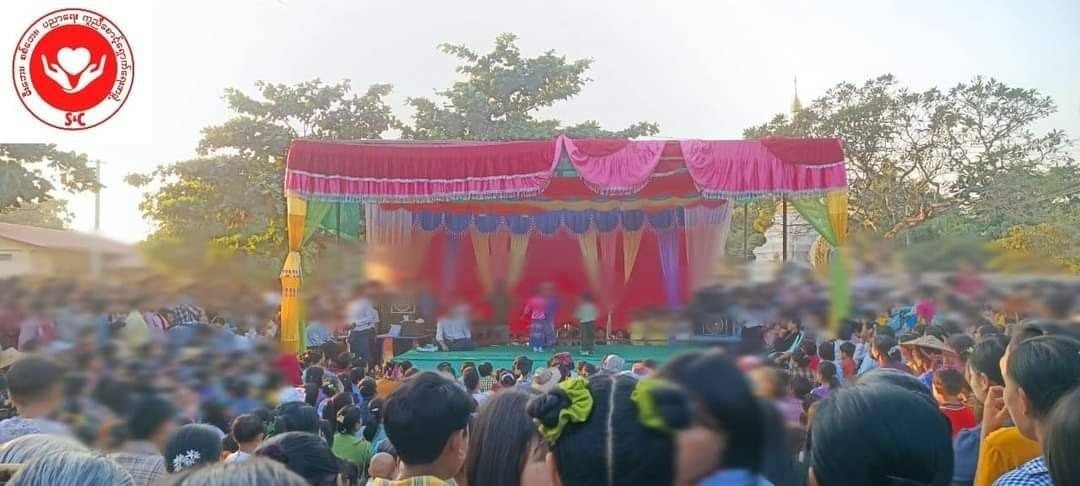 စစ်ရှောင်ရင်း ကျောင်းတက်နေရတဲ့ ကလေးတွေအတွက် စုံညီပွဲတော်ကျင်းပပေး